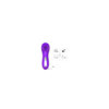 Stimulateur succion de clitoris et tétons USB violet 